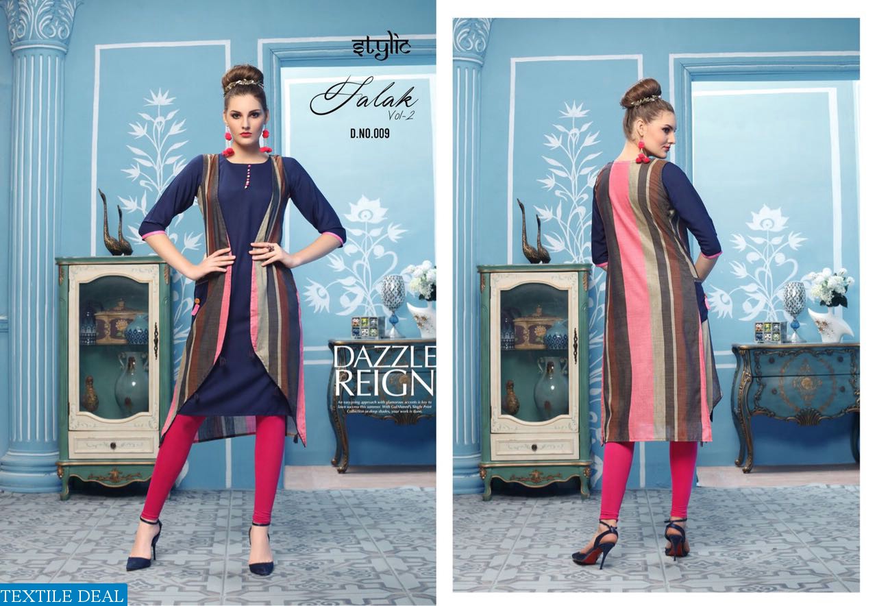 stylic falak vol-2 wholesale jacket Special kurtis